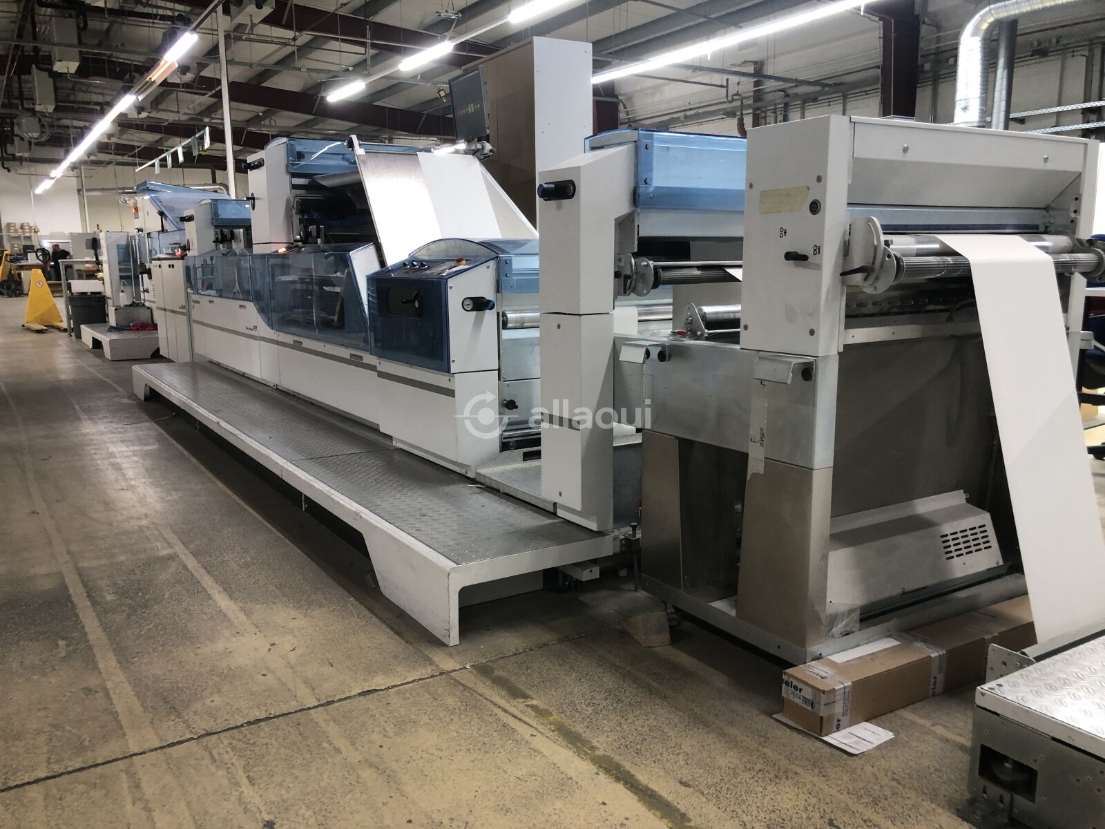 Hunkeler Digital Book Block Production for 4-page, 6-page, and 8-page production:  LC7-30 + PF7 + CS6-HS + SD7-II
