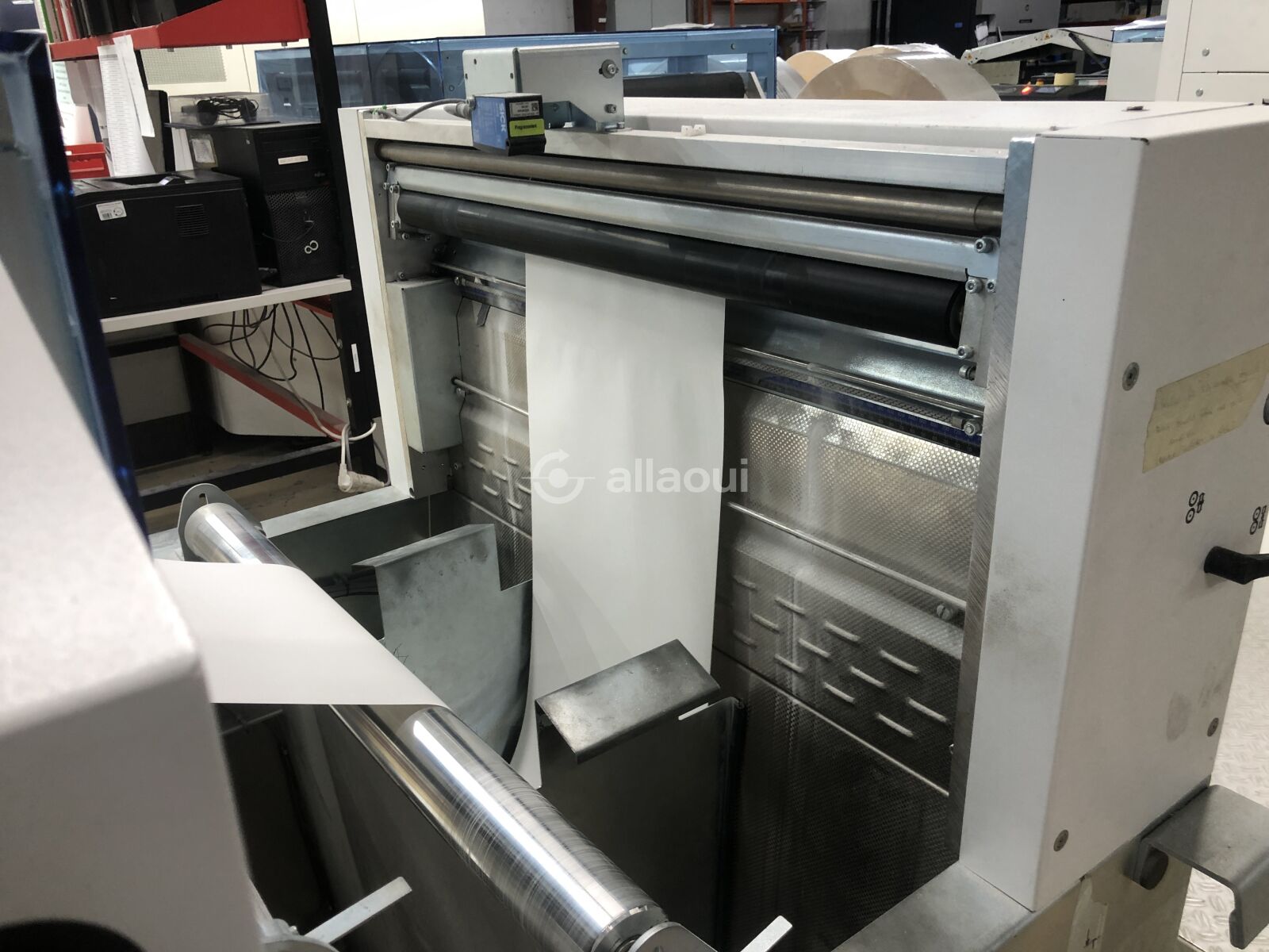 Hunkeler Digital Book Block Production for 4-page, 6-page, and 8-page production:  LC7-30 + PF7 + CS6-HS + SD7-II