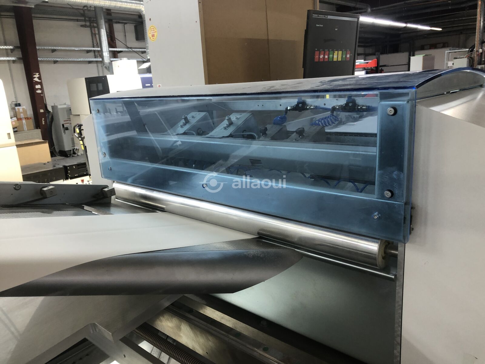 Hunkeler Digital Book Block Production for 4-page, 6-page, and 8-page production:  LC7-30 + PF7 + CS6-HS + SD7-II