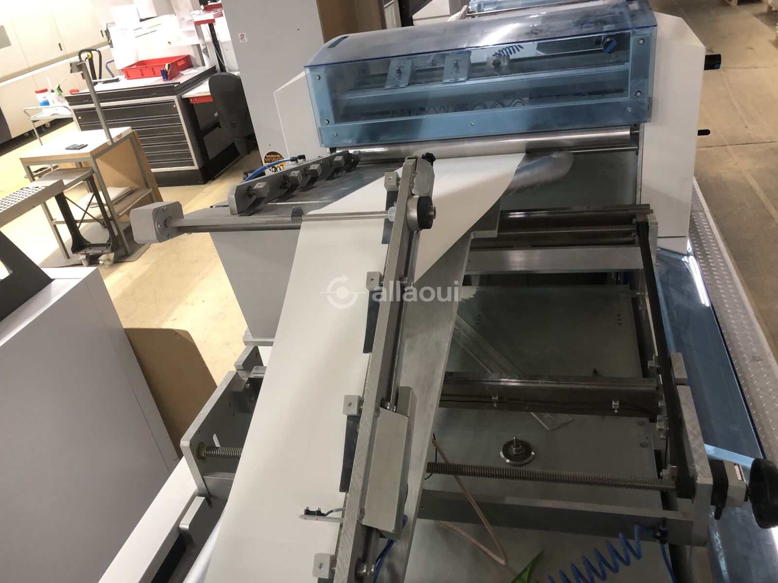 Hunkeler Digital Book Block Production for 4-page, 6-page, and 8-page production:  LC7-30 + PF7 + CS6-HS + SD7-II