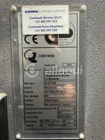 Goss M600-A with Inkjet, JF48+PFF, Sheeter Picture 2