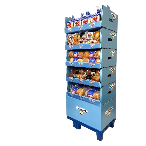 Display de ponto de venda produzido pela Walstead CE