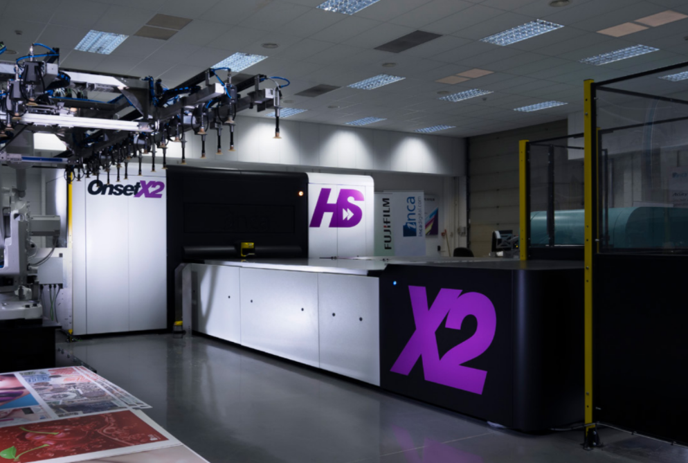 Inca Onset X2 HS digital flatbed printer